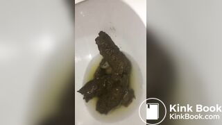 My friend takes huge shits