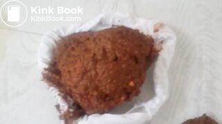 White panty poop. - video 3