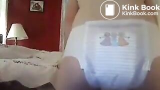 Girl Wet Diaper Poop