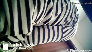 Teen girl shitting and fart