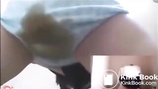 Toilet Voyeur Panty Poops.