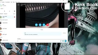 thick Latina scat show