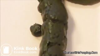 sexy girl shits several times