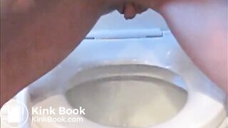 Hot brunette pooping 1