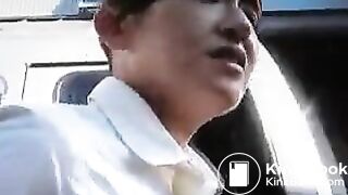 japanese girl enema pantyhose in public