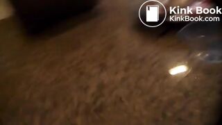 Cooking a shit pudding from her own poop