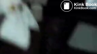 Amateur ebony girl pooping in the public toilet