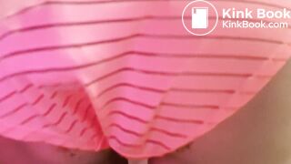 Orange Stripped Panties