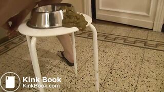 Nasty Diarrhea in Dog Bowl