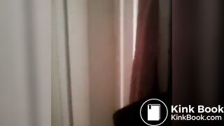 Sister caught pooping