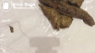 Shitting on tiny man