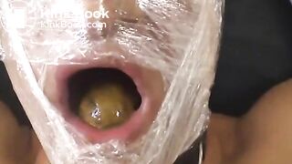 Domme porn shit eating