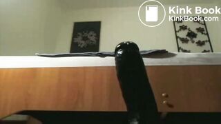 Latina Scat Dildo & Fist