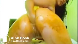 Colombian amateur scat girl