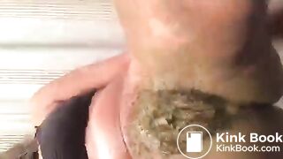 Ebony Shits Smears and Eats