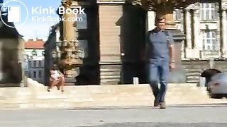 public panty pissing and shitting