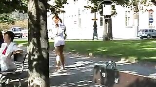 public panty pissing and shitting