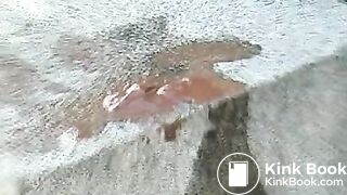 public panty pissing and shitting