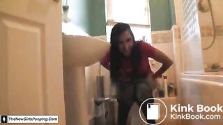 British Girl Fart and Poop