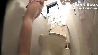 Scat in toilet