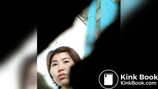 Public toilet voyeur shitting - part 12