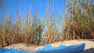 second girl on the beach
