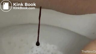 Angie dump on a doll