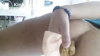 First time poop on cam - part 3