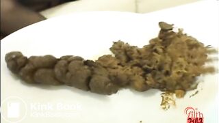 Eating, shitting and examine