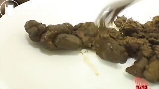 Eating, shitting and examine