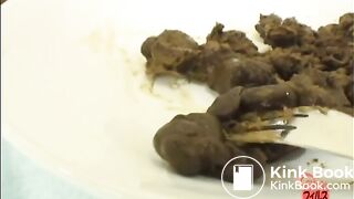 Eating, shitting and examine