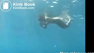 Underwater scat plus anal fist