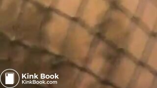 Pooping in Fishnet Tights