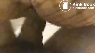 Pooping in Fishnet Tights