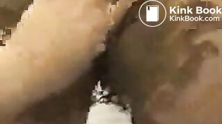 Pooping in Fishnet Tights