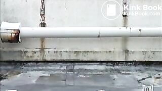 Japanese girl pooping outdoors - part 2