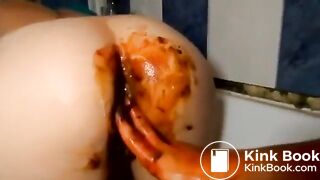 Lesbian scat - video 20