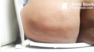 Shit collection messy ebony