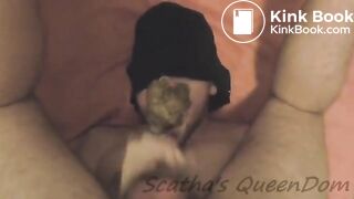 Latina dom shitting slave