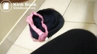 Wife poops in husbands hands