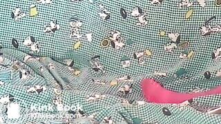 Hot amateur camwhore messy anal dildo