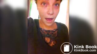 girl take a massive shit