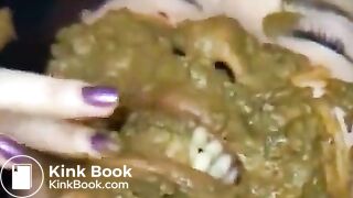 Yummy Asian scat slave