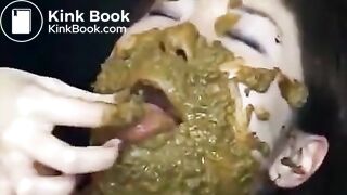 Yummy Asian scat slave