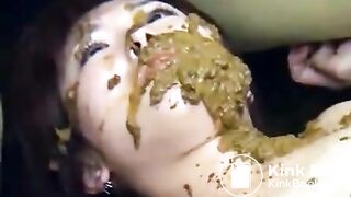 Yummy Asian scat slave