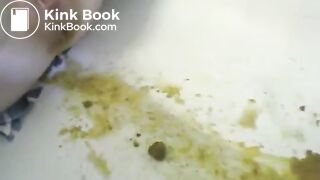 Great diarrhea expulsion and awesome big clit