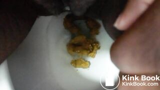 Black girl morning shit