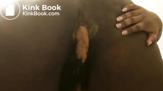Ebony Girl Shitting And Peeing