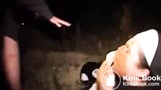 Shitting on the face of a nun