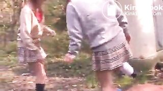 japanese schoolgirl shitting on her slave